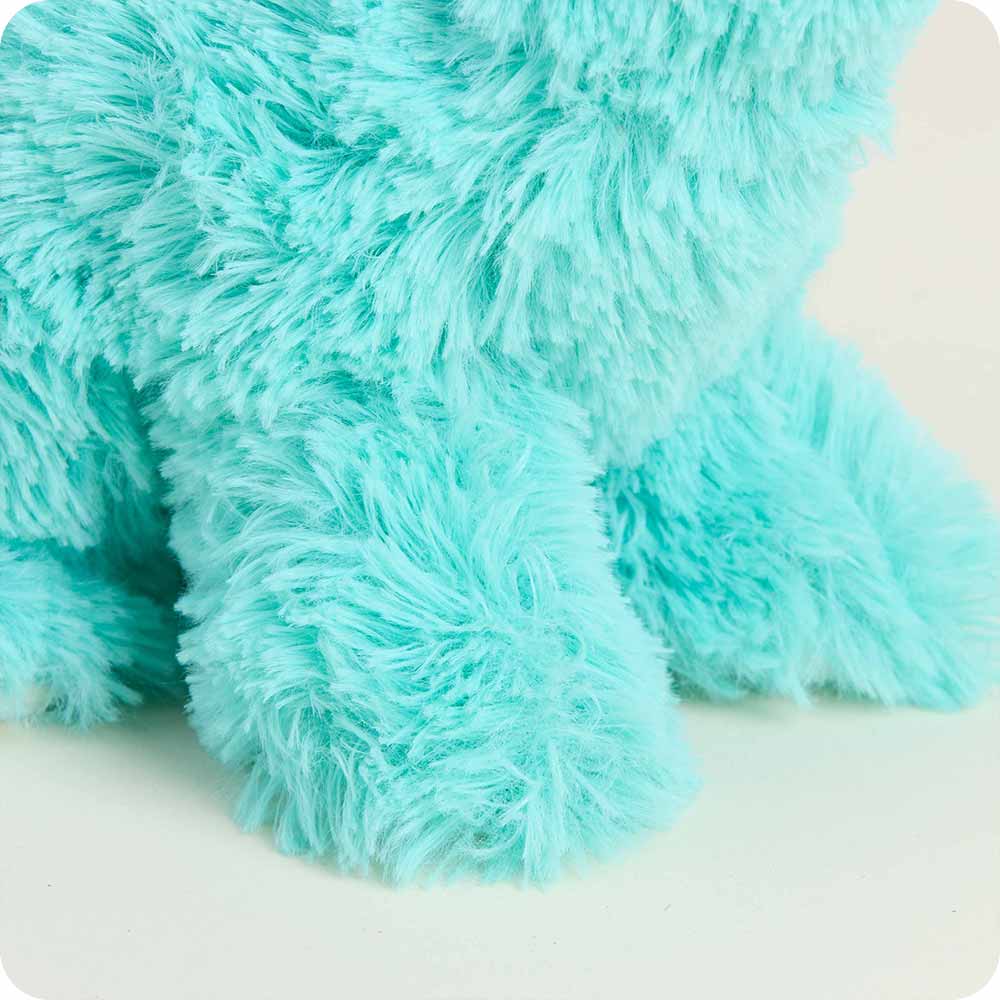 Teal Long Neck Dinosaur Warmies Junior - Image 6